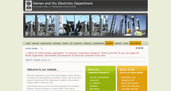 Desktop Screenshot of dded.gov.in